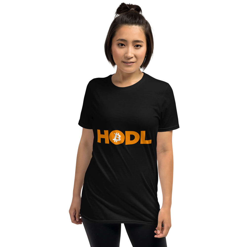 HODL T-shirt · Unisex / Black / S