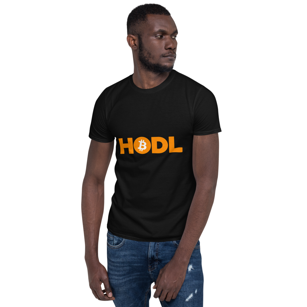 HODL T-shirt · Unisex / Black / S