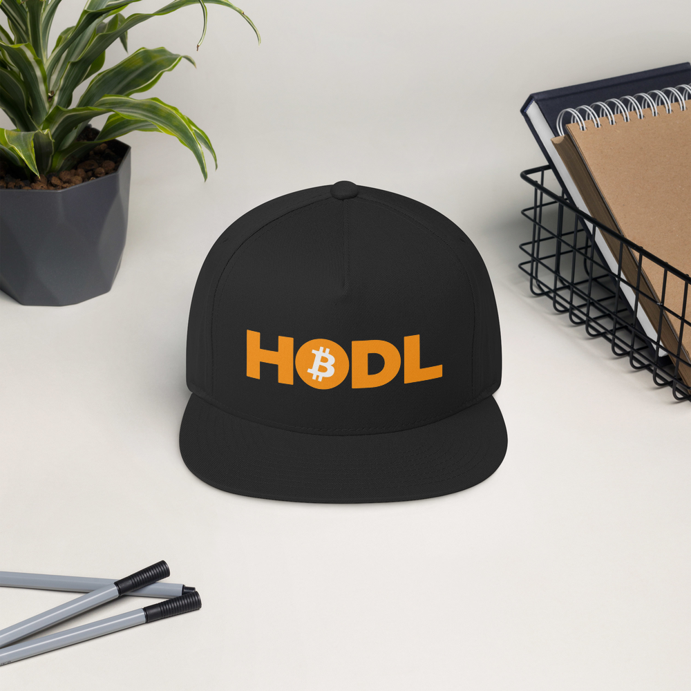 HODL Snapback · Black / One size