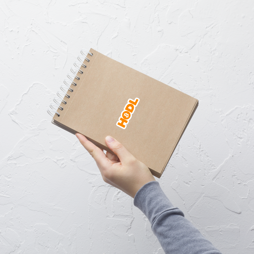 HOLD Sticker · White / 3″×3″